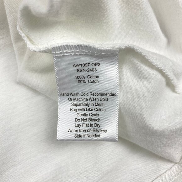 NWT ATM Anthony Thomas Melillo Women's Shirt Size XL White Cotton Long Sleeve - Picture 14 of 15